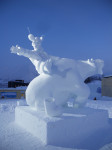 Снежные скульптуры. Фестиваль «Снеголед», Фото: 29