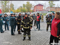 Тульские пожарные провели соревнования по бегу на 22-этаж, Фото: 33