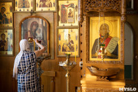 В Князь-Владимирском храме на территории Туламашзавода прошли Божественная литургия и крестный ход, Фото: 5