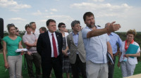 Владимир Груздев посетил строительную площадку нового музейного комплекса «Поле Куликовской битвы», Фото: 2
