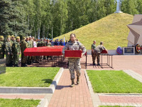 Перезахоронение останков бойцов на Кургане Бессмертия в Белеве 2023, Фото: 39
