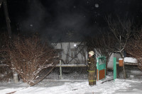 В пос. Менделеевский сгорел частный дом., Фото: 16