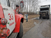 В Петелино сгорел грузовик, Фото: 3