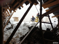 Что творится на месте обрушения крыши в пятиэтажке на улице Зорге – репортаж Myslo, Фото: 14