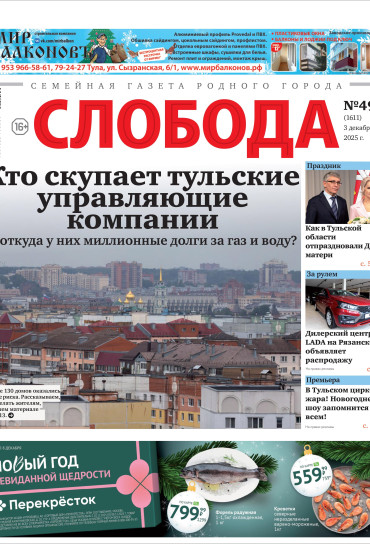 Слобода №49 (1611): Кто скупает тульские управляющие компании и откуда у них миллионные долги